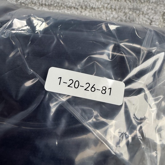 Lands' End Sweater Mens L Purple Lambswool Crew Pullover Preppy Casual Old Money - Picture 10 of 10